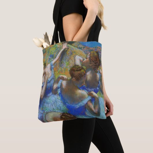 Edgar Degas - Blue Dancers Tote Bag (Dichtbij)