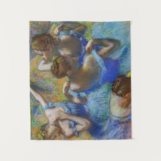 Edgar Degas - Blue Dancers Wandkleed (Voorkant)