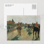 Edgar Degas Briefkaart (Voorkant / Achterkant)
