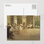 Edgar Degas Briefkaart (Voorkant / Achterkant)