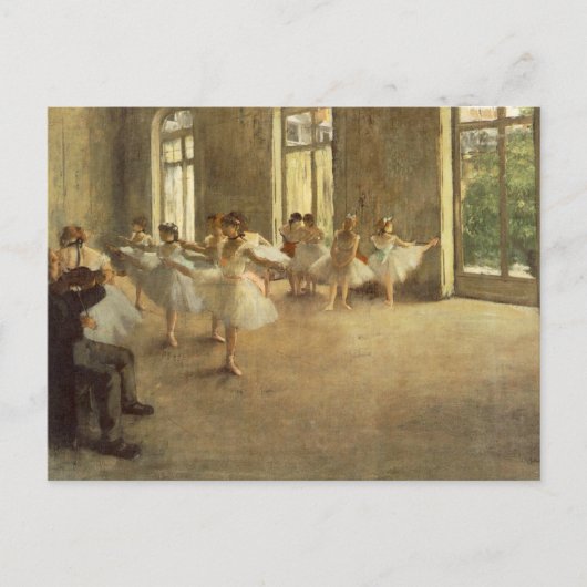Edgar Degas Briefkaart (Voorkant)