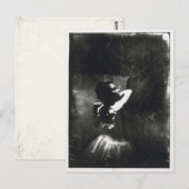 Edgar Degas Briefkaart met Ballet Dancer (Voorkant / Achterkant)