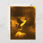 Edgar Degas Briefkaart met Golden Ballet Dancer (Voorkant / Achterkant)