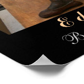 Edgar Degas: Bronze Ballerina Studie Poster (Hoek)