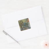 Edgar Degas | C.1898 bij de Milliner Vierkante Sticker (Envelop)
