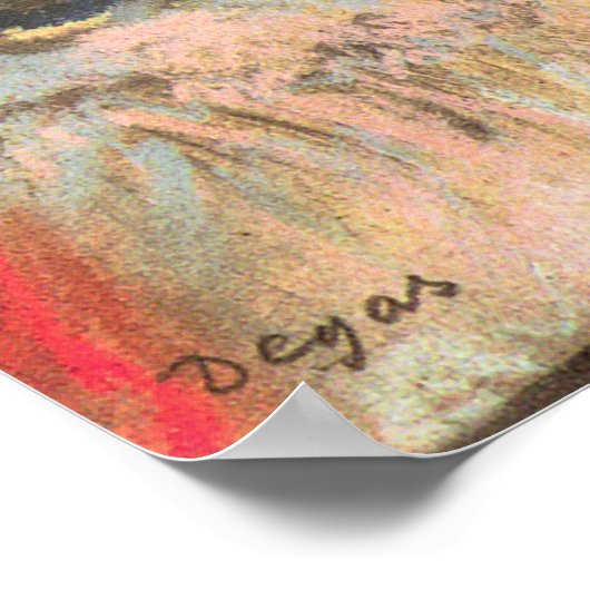 Edgar Degas Cabaret Poster (Hoek)