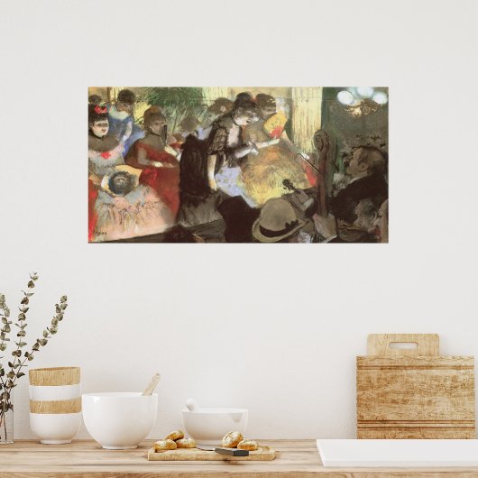 Edgar Degas Cabaret Poster (Keuken)