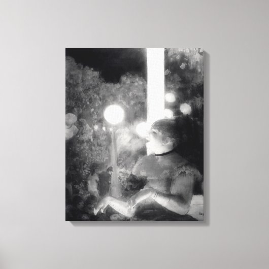 Edgar Degas | Cafe concert Canvas Afdruk (Voorkant)