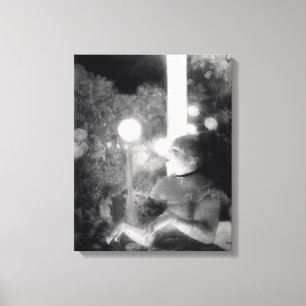 Edgar Degas Cafe concert Canvas Afdruk