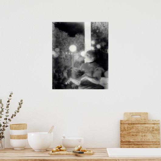 Edgar Degas | Cafe concert Poster (Keuken)