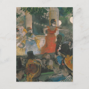 Edgar Degas Cafe concert te Les ambassadeurs Briefkaart