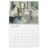 Edgar Degas Calendar Impressionists Kalender (Jan 2026)