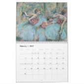Edgar Degas Calendar Impressionists Kalender (Feb 2027)