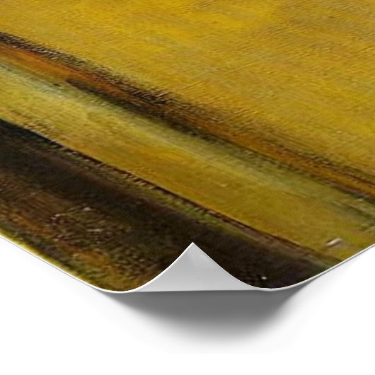 Edgar Degas - Canvas met concorde 1875 Poster (Hoek)