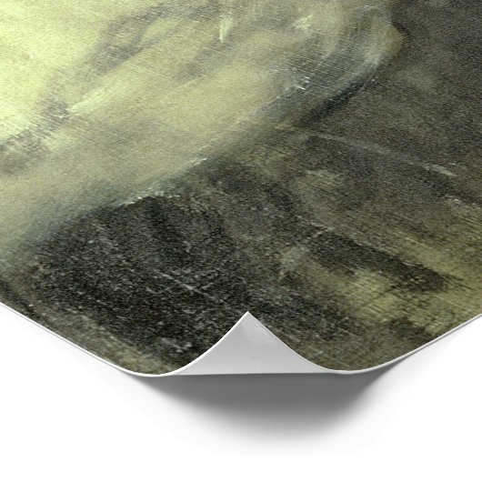 Edgar Degas | Comte Le Pic en zijn Sons Poster (Hoek)