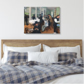 Edgar Degas - Cotton Kantoor in New Orleans Canvas Afdruk (Insitu (Slaapkamer))