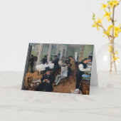 Edgar Degas - Cotton Kantoor in New Orleans Kaart (Gele Bloem)