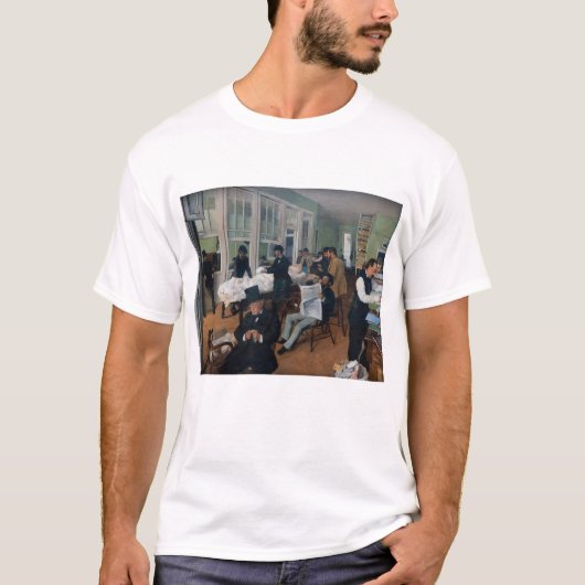 Edgar Degas - Cotton Kantoor in New Orleans T-shirt (Voorkant)