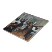 Edgar Degas - Cotton Kantoor in New Orleans Tegeltje (Zijkant)