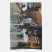 Edgar Degas - Cotton Kantoor in New Orleans Theedoek (Verticaal)