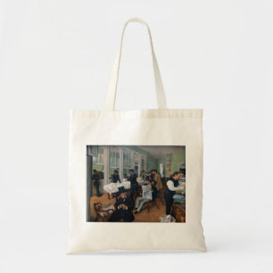 Edgar Degas - Cotton Kantoor in New Orleans Tote Bag