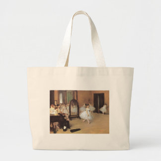 Edgar Degas Dance Class Grote Tote Bag