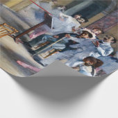 Edgar Degas - Dance Foyer, Opera rue Le Peletier Cadeaupapier (Hoek)