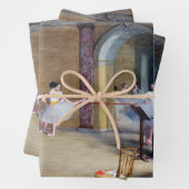 Edgar Degas - Dance Foyer, Opera rue Le Peletier Inpakpapier Vel (In situ)