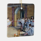 Edgar Degas - Dance Foyer, Opera rue Le Peletier Keramisch Ornament (Rechts)