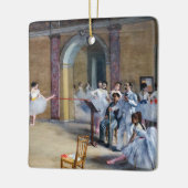 Edgar Degas - Dance Foyer, Opera rue Le Peletier Keramisch Ornament (Links)