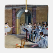 Edgar Degas - Dance Foyer, Opera rue Le Peletier Keramisch Ornament (Achterkant)