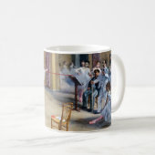 Edgar Degas - Dance Foyer, Opera rue Le Peletier Koffiemok (Voorkant rechts)