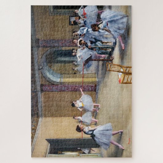 Edgar Degas - Dance Foyer, Opera rue Le Peletier Legpuzzel (Verticaal)