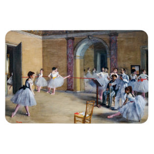 Edgar Degas - Dance Foyer, Opera rue Le Peletier Magneet