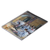 Edgar Degas - Dance Foyer, Opera rue Le Peletier Notitieboek (Linkerzijde)