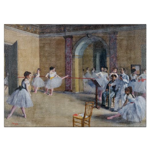 Edgar Degas - Dance Foyer, Opera rue Le Peletier Snijplank (Voorkant)