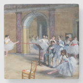 Edgar Degas - Dance Foyer, Opera rue Le Peletier Stenen Onderzetter (Voorkant)