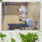 Edgar Degas - Dance Foyer, Opera rue Le Peletier Theedoek (Gevouwen)