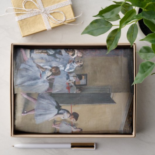Edgar Degas - Dance Foyer, Opera rue Le Peletier Tissuepapier (Geschenk)