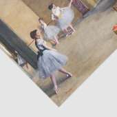 Edgar Degas - Dance Foyer, Opera rue Le Peletier Tissuepapier (Detail)