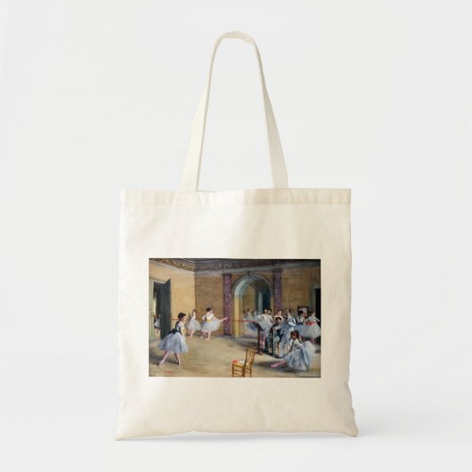 Edgar Degas - Dance Foyer, Opera rue Le Peletier Tote Bag (Voorkant)