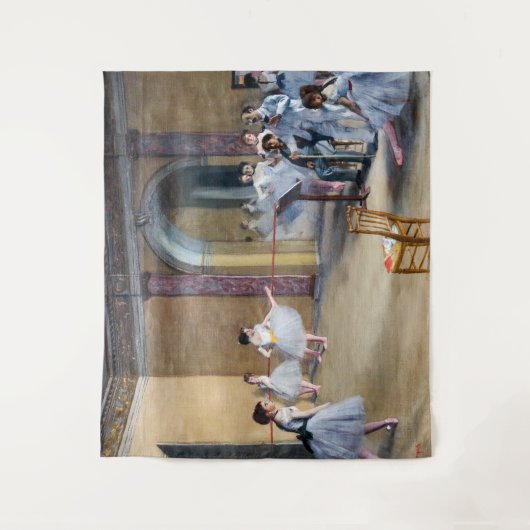 Edgar Degas - Dance Foyer, Opera rue Le Peletier Wandkleed (Voorkant)