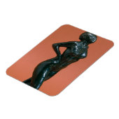 Edgar Degas Dancer at Rest, c.1882-95 Magneet (Linkerzijde)