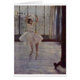 Edgar Degas - Dancer @ Fotograaf 1877-78 olie