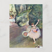 Edgar Degas - Dancer met bloemen (Th Briefkaart (Voorkant)