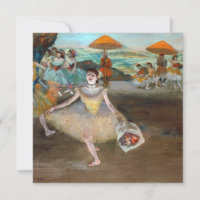 Edgar Degas - Dancer met Bouquet, Bowing on Stage