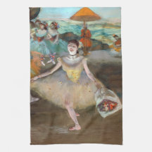 Edgar Degas - Dancer met Bouquet, Bowing on Stage