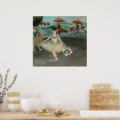 Edgar Degas | Dancer met bouquet, ineenstorting Poster (Keuken)