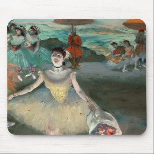 Edgar Degas Dancer met bouquet, vlokken Muismat
