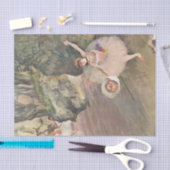 Edgar Degas | Dancer neemt een boot Tissuepapier (Craft)